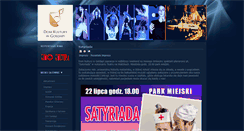 Desktop Screenshot of kultura.mazury.pl