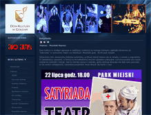 Tablet Screenshot of kultura.mazury.pl