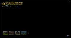 Desktop Screenshot of kruklanki.mazury.pl