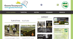 Desktop Screenshot of gazeta.mazury.pl