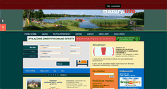 Desktop Screenshot of mazury.info