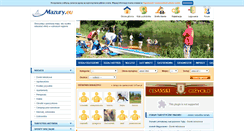 Desktop Screenshot of mazury.eu