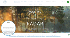 Desktop Screenshot of mazury.pl