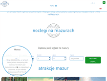 Tablet Screenshot of mazury.pl