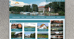 Desktop Screenshot of dworekas.mazury.com.pl