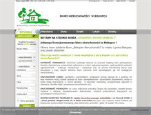 Tablet Screenshot of biskupiec-nieruchomosci.mazury.pl